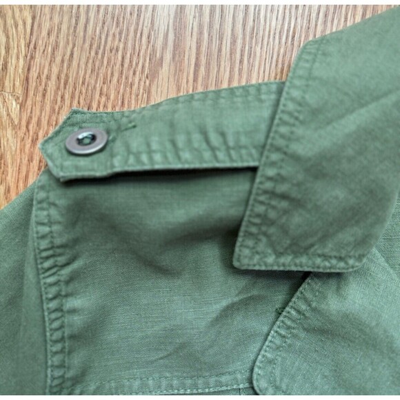 George Military Style Jacket‎ Linen /Cotton Women’s Size 16 Lightweight - Picture 4 of 14